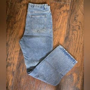 Pink Lily Blue Straight Leg Jeans